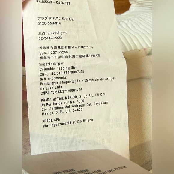 Miu Miu Floral Print Sleeveless Shift Dress White Size 36 IT Collared - Picture 9 of 9